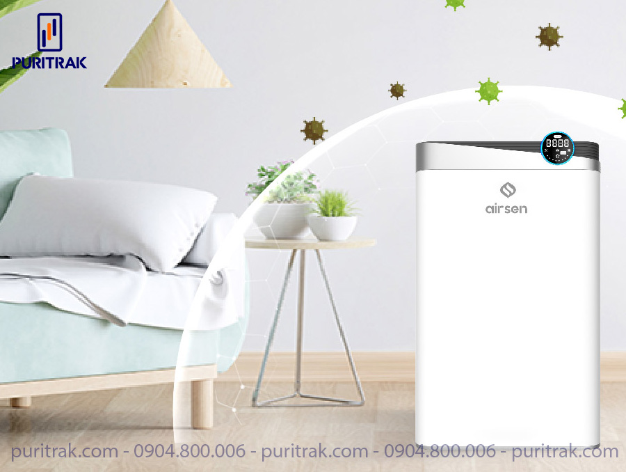 The Airsen AS488 air purifier has the function of eliminating bacteria and viruses.
