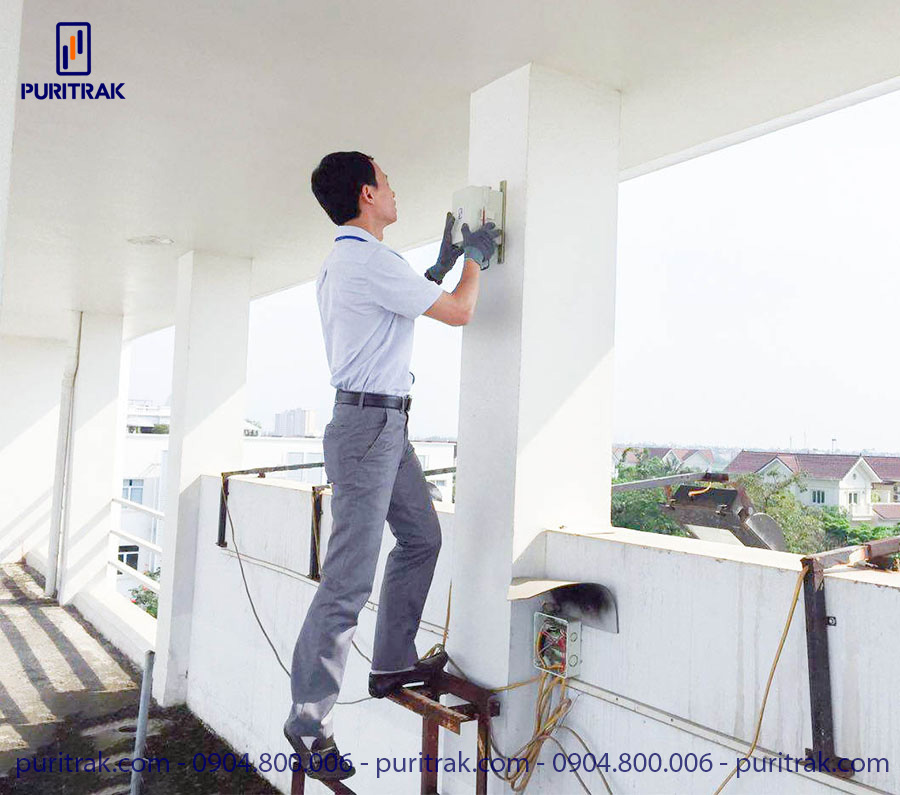 Lắp đặt thiết bị đo chất lượng không khí trong nhà