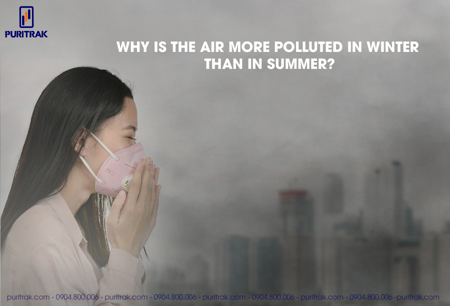 Why is the air more polluted in winter than in summer?