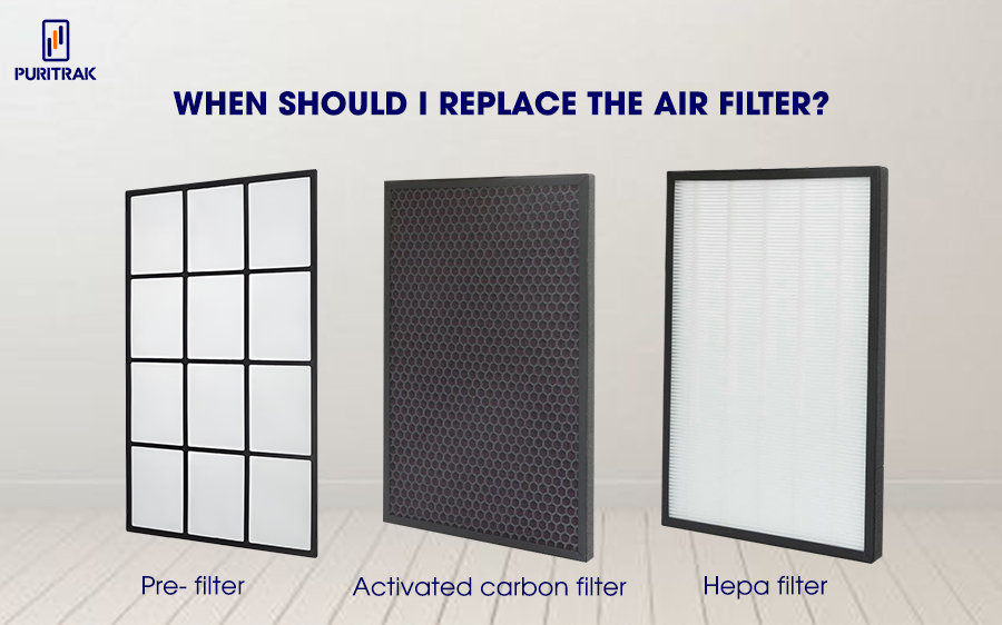 When should I replace the air filter?