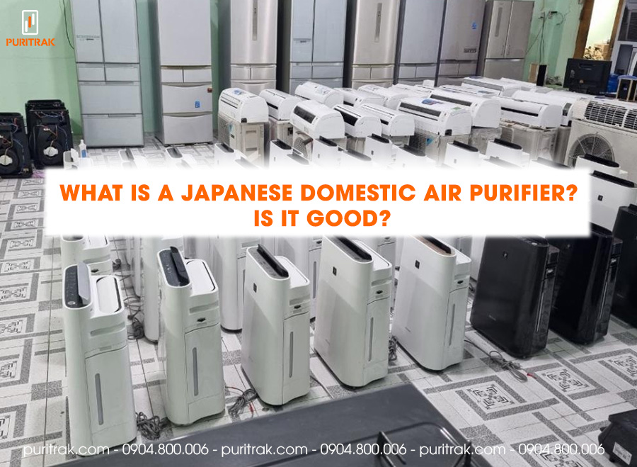 What are Japanese domestic air purifiers?