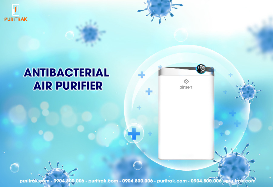 Airsen AS488 air purifier has antibacterial effect