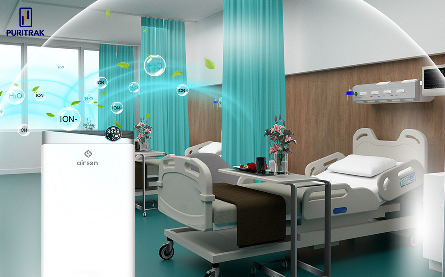 Air purification solution for hospitals