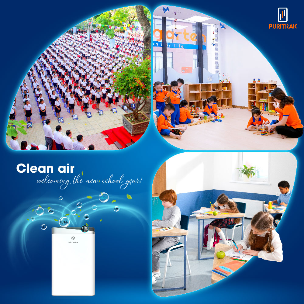 School air purifier: Clean air, happy new school year