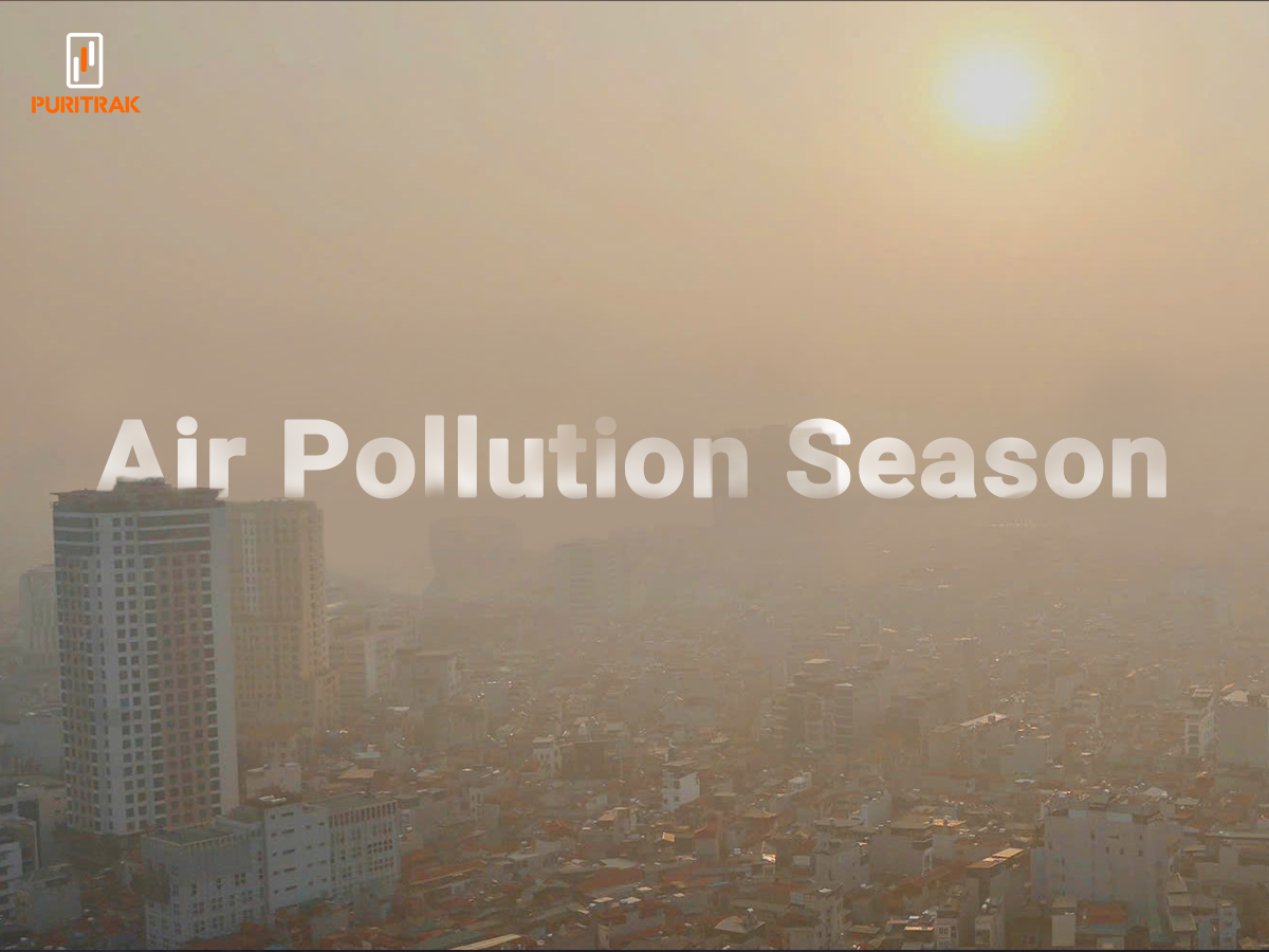 Air pollution season usually lasts from October of the previous year to March of the following year.